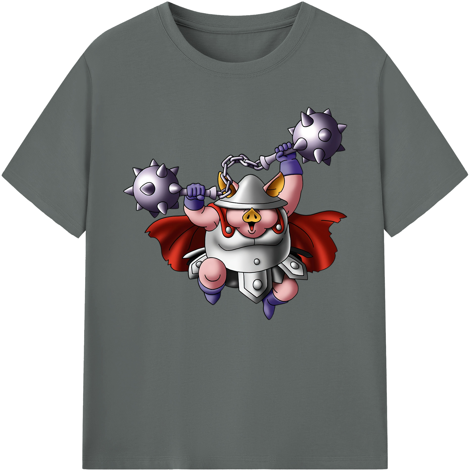 （画像用） ドラゴンクエスト Doragon Kuesuto Dragon Quest 綿100％ メンズ半袖Tシャツ｜肌触りやわらか＆通気性
